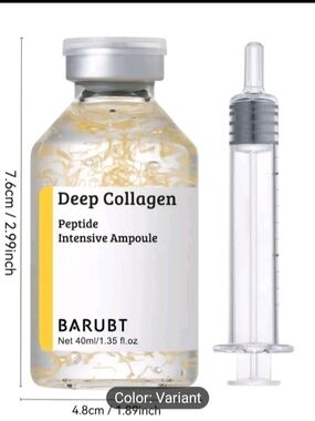 Deep Collagen Silk Peptide Ampoule 40ml | Firming Anti-Aging Serum NEW
